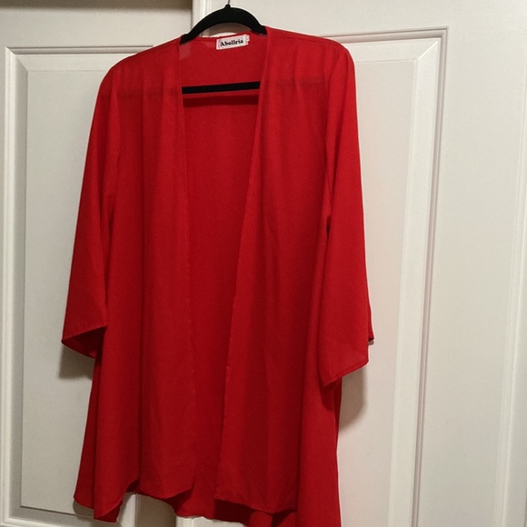 Abollria size large thin cover up for warm evenings BOGO half off! - Picture 6 of 8